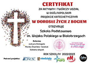 Ikona do artykułu: Ogólnopolskie projekty katechetyczne.